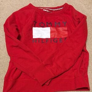Tommy Hilfiger Bold Red Crewneck